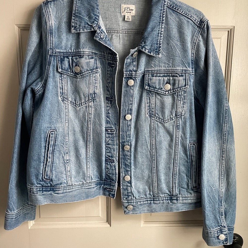 J. Crew Light Blue Jean Jacket